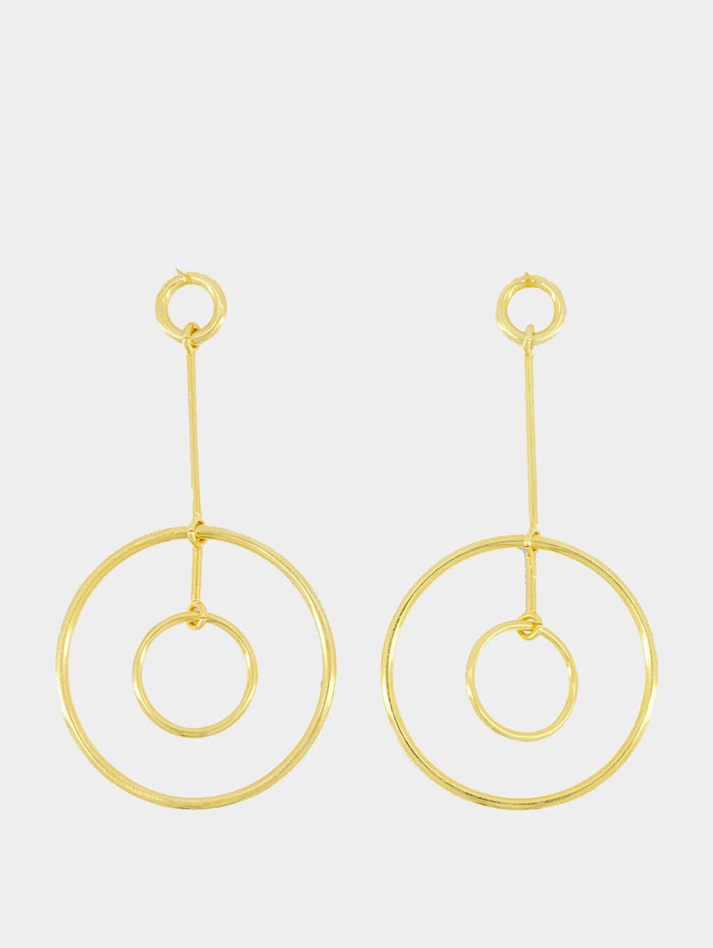 PaulaOlimpo Gold-Plated Earrings at Fashion Clinic