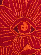 Paula Saphire Embroidered Cape