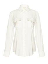 Paula Silk Shirt with Pockets