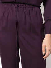 Paula Silk Straight Pants