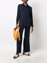 Paula Silk Straight Pants