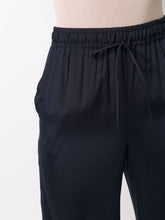 Paula Silk Straight Pants