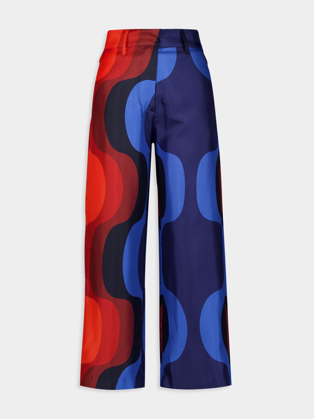 PaulaSonia Printed Silk Trousers at Fashion Clinic