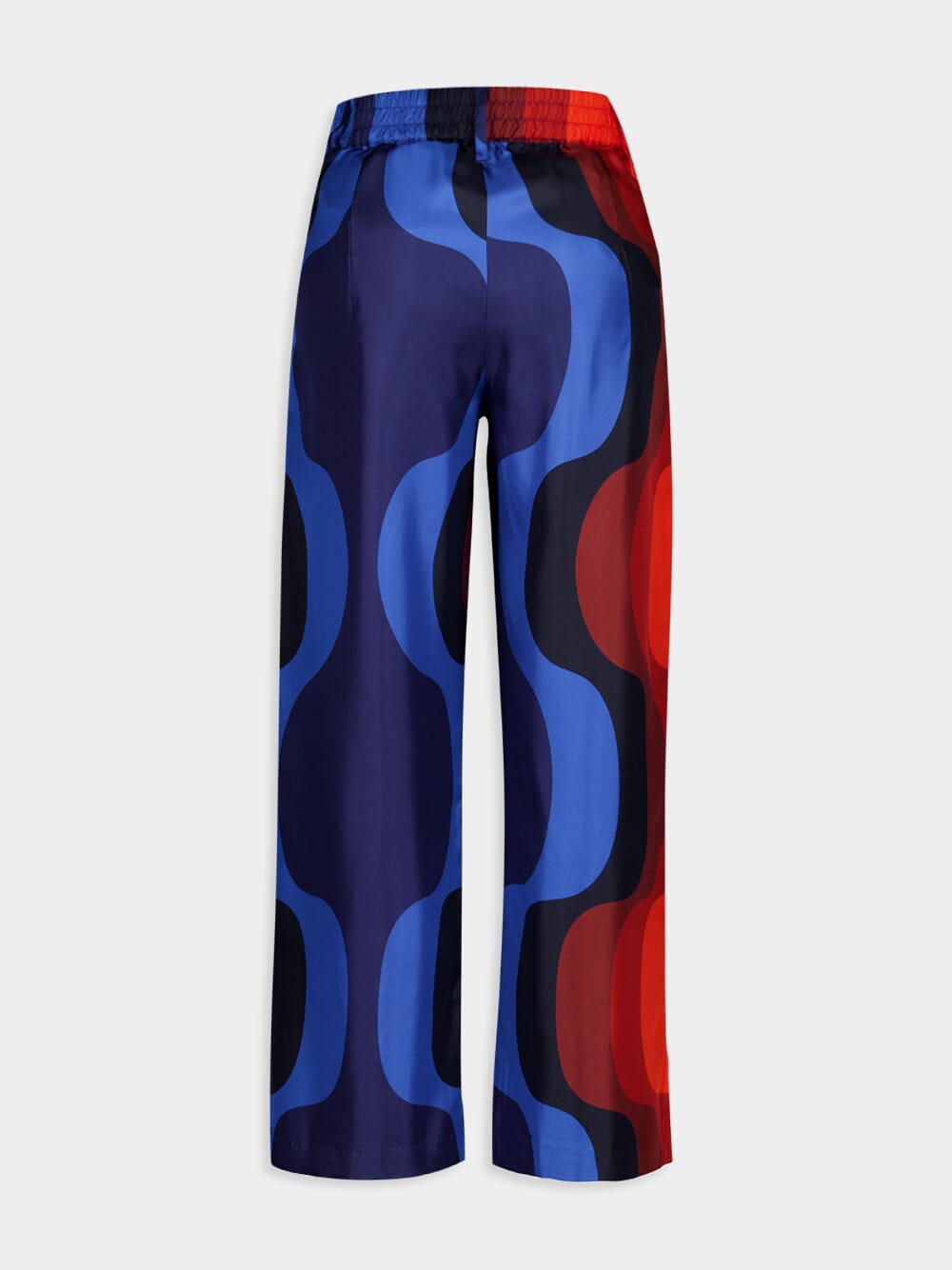 PaulaSonia Printed Silk Trousers at Fashion Clinic