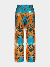 Paula Sonia Twill Silk Pants
