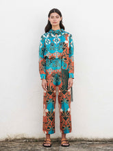 Paula Sonia Twill Silk Pants