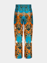 Paula Sonia Twill Silk Pants