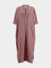 Paula x Marrakshi Life Striped Short-Sleeve Kaftan