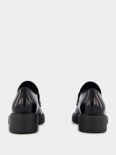 Prada Brushed Leather Loafers