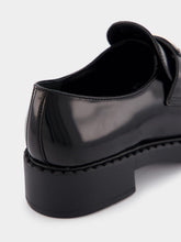 Prada Brushed Leather Loafers