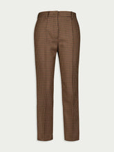 Prada Check Wool Trousers