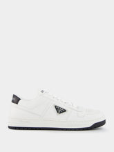 Prada Downtown Perforated Leather Sneakers