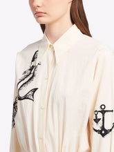 Prada Mermaid shirt dress