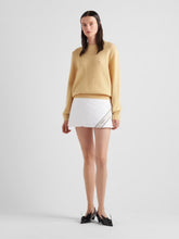 Prada Padded Cotton Miniskirt