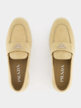 Prada Suede Leather Loafers