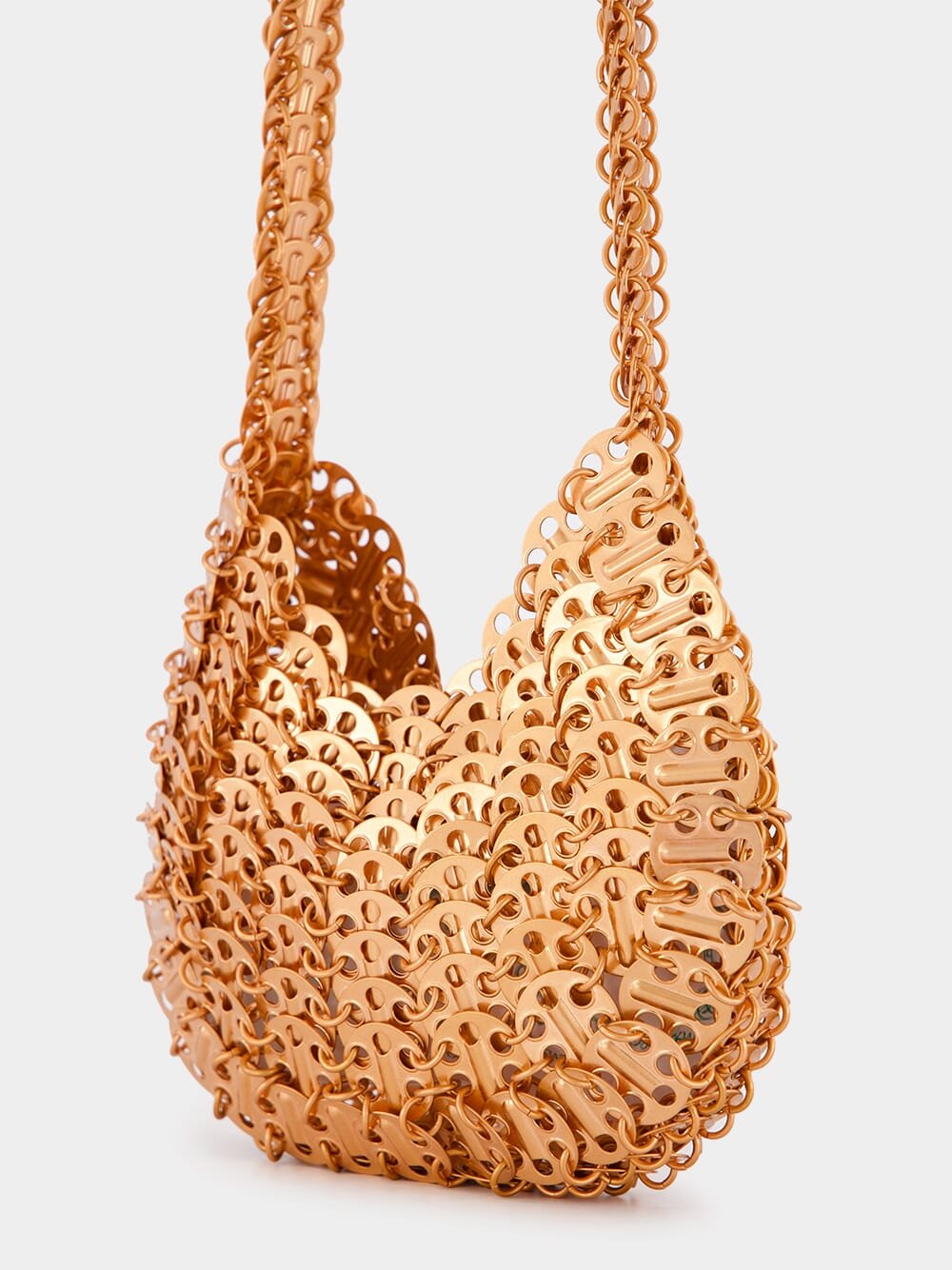 Rabanne1969 Copper Chainmail Handbag at Fashion Clinic