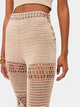 Rabanne Crochet Flare Trousers