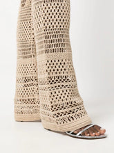Rabanne Crochet Flare Trousers