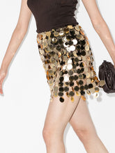 Rabanne Disc mini skirt