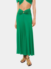 Rabanne Gathered-detail Midi Skirt