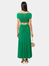 Rabanne Gathered-detail Midi Skirt