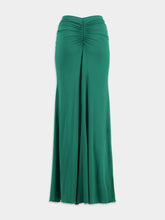 Rabanne Gathered-detail Midi Skirt