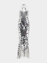 Rabanne Halterneck Chainmail Maxi Dress
