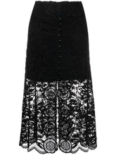Rabanne Lace midi skirt