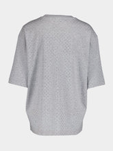 Rabanne Logo-Print Rhinestone T-Shirt