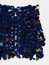 Rabanne Paillette-Chainmail Cropped Top