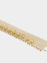 Rabanne Pixel Choker With Crystal Drop