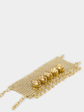 Rabanne Pixel Gold Chain Bracelet