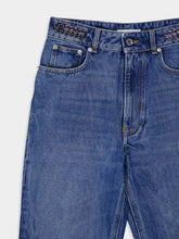 Rabanne Signature Jeans With 1969 Metal Discs