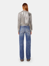 Rabanne Silver Mesh Bomber Jacket