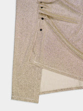 Rabanne Sleeveless Draped Mini Dress