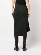 Rabanne Wrap Asymmetric Midi Skirt