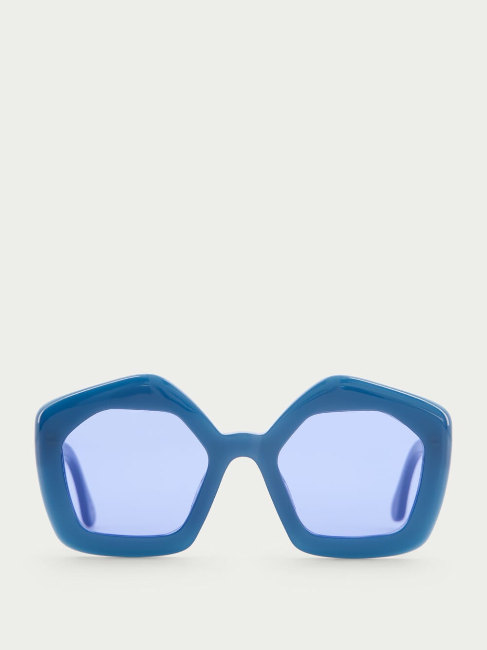 RetrosuperfutureLaughing Waters Blue Sunglasses at Fashion Clinic