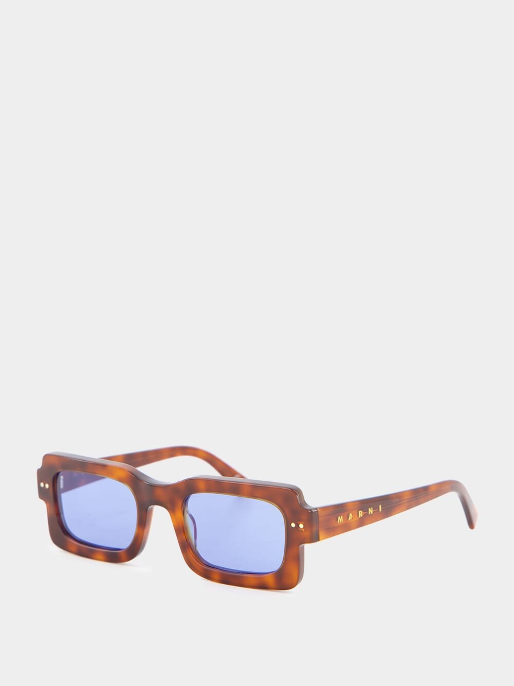 Retrosuperfuturex MARNI Lake Vostok Havana Blue Sunglasses at Fashion Clinic