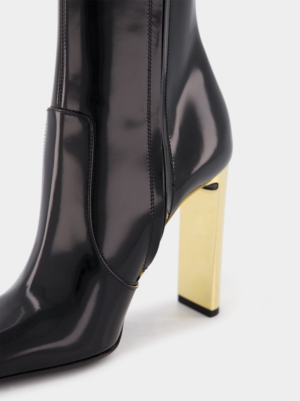 Saint LaurentAuteuil Leather Ankle Boots at Fashion Clinic