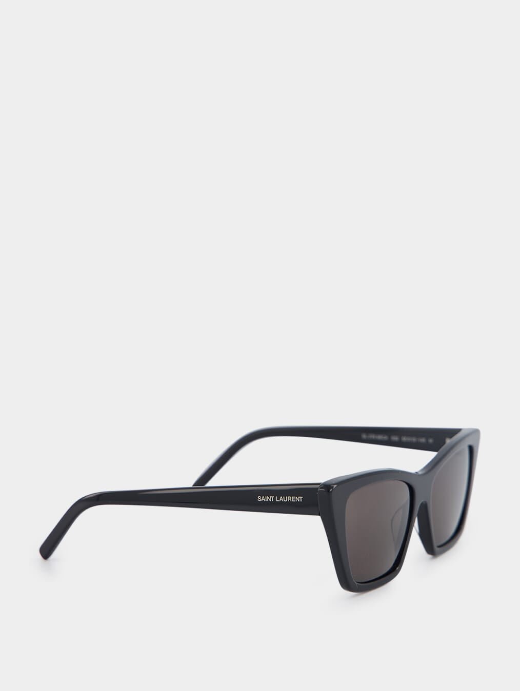 Saint LaurentBlack Square Sunglasses at Fashion Clinic