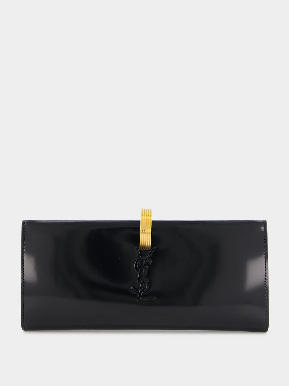 Saint LaurentBrushed Leather Daria Minaudière at Fashion Clinic