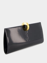 Saint Laurent Brushed Leather Daria Minaudière Clutch