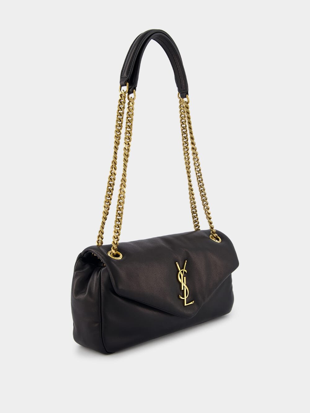 Saint LaurentCalypso Leather Shoulder Bag at Fashion Clinic