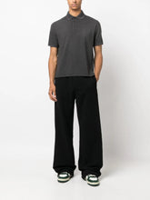 Saint Laurent Cassandre Embroidered-Logo Polo Shirt
