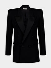 Saint Laurent Double-Breasted Tuxedo Jacket