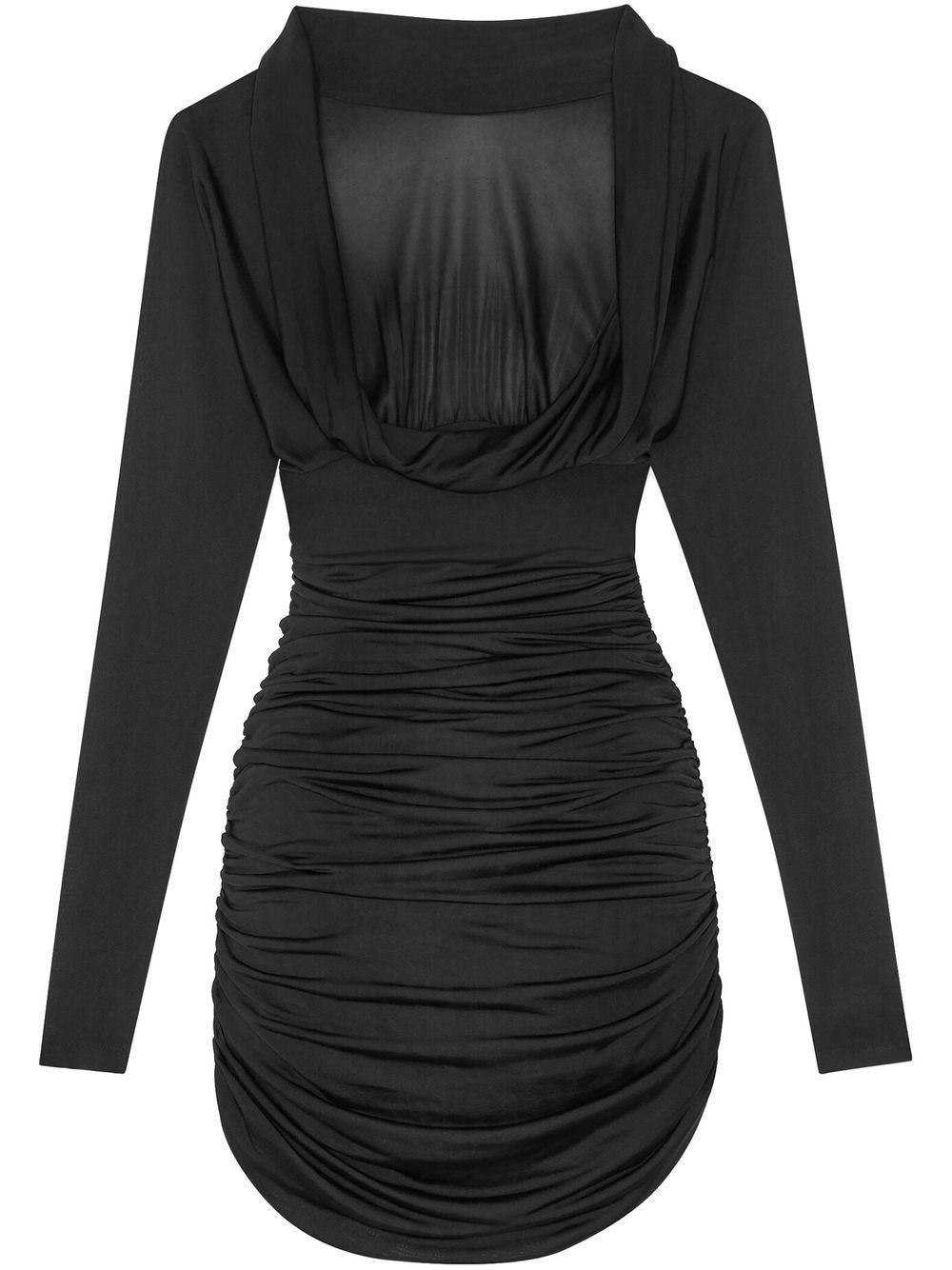 Saint LaurentJersey Long Sleeves Mini Dress at Fashion Clinic