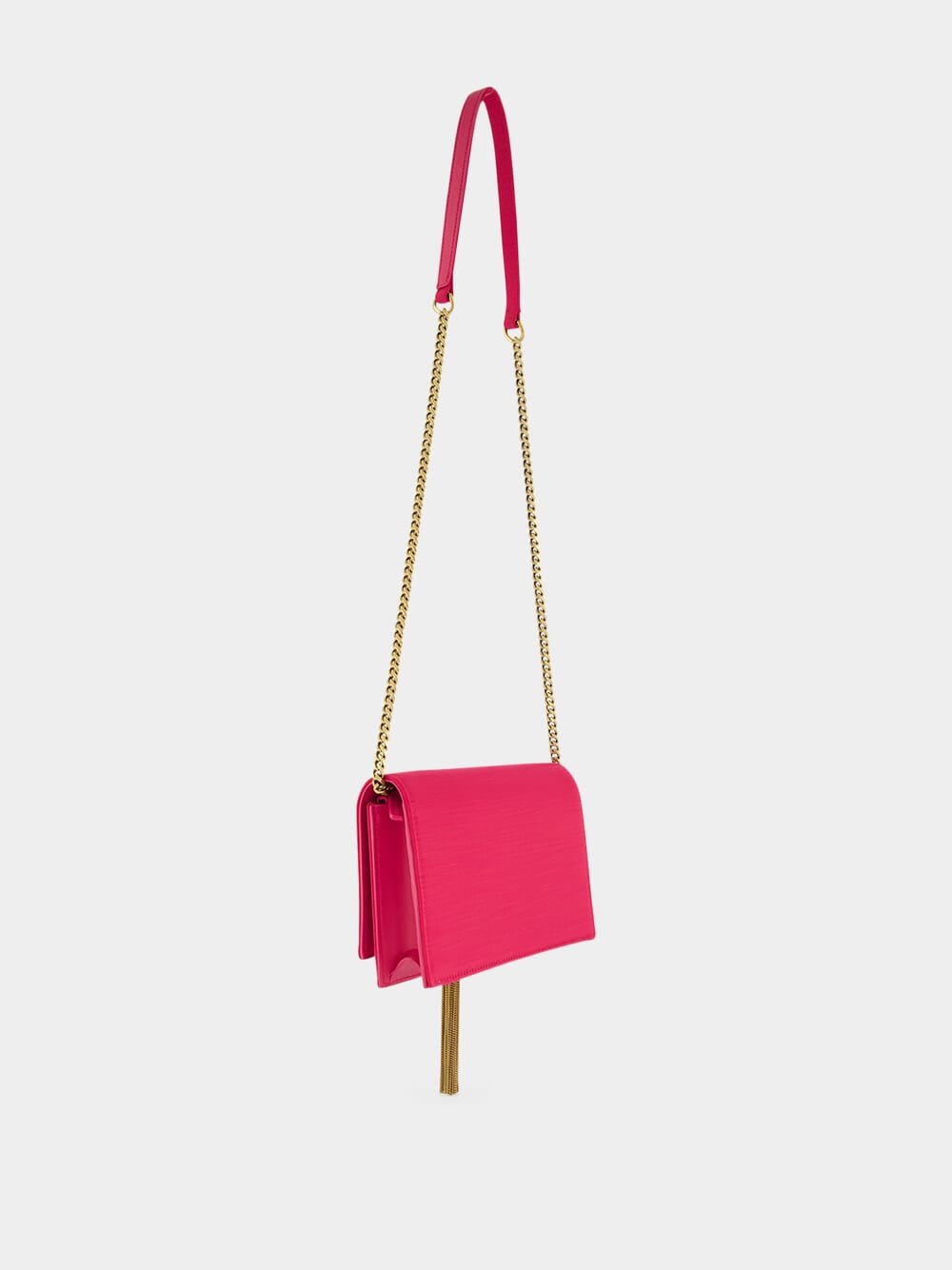 Saint LaurentKate Logo-Plaque Tassel Bag at Fashion Clinic