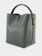 Saint Laurent Le 37 Shiny Leather Green Bag