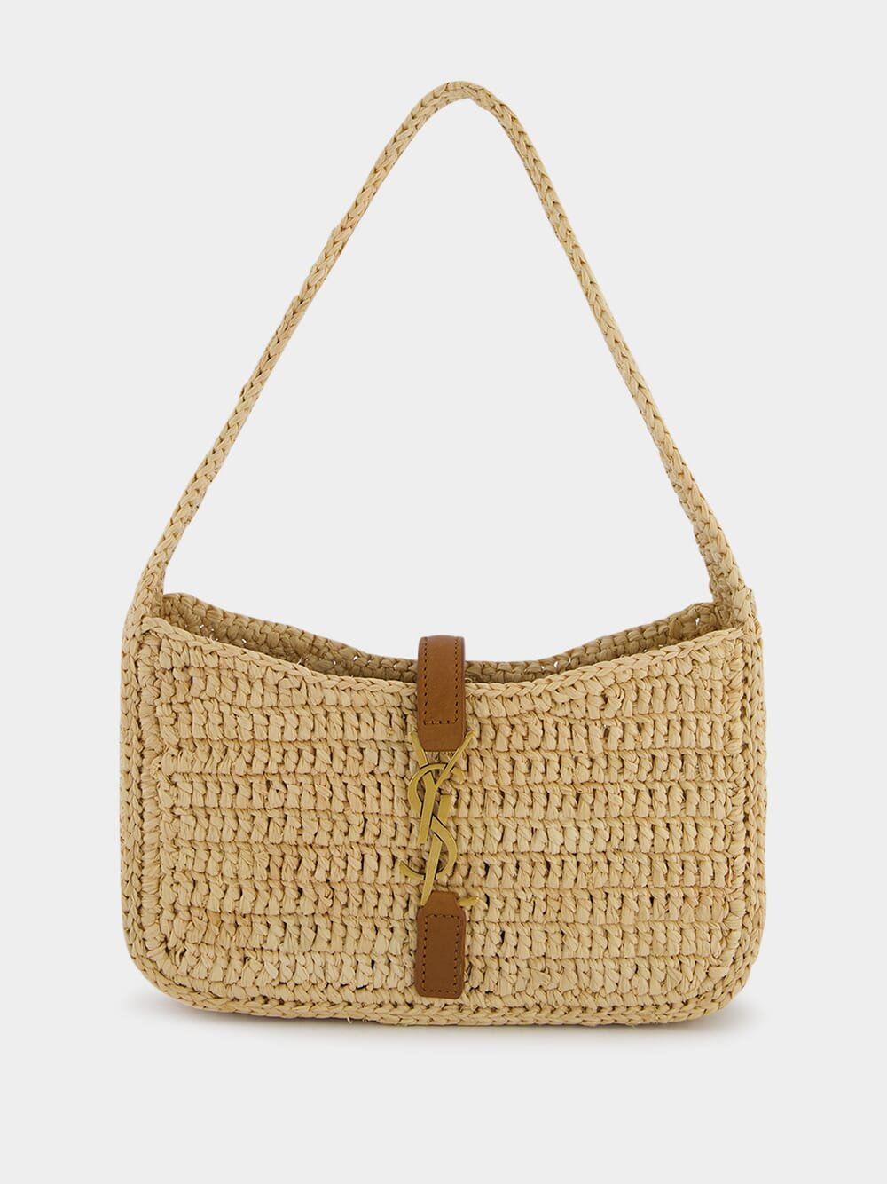 Saint LaurentLe 5 À 7 Raffia Mini Bag at Fashion Clinic