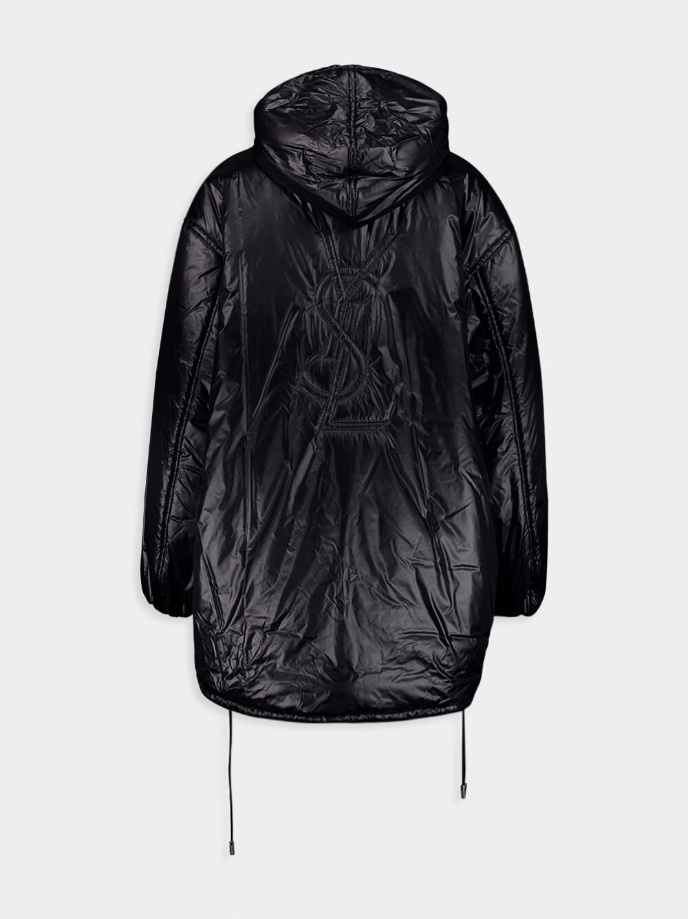 Saint LaurentLogo-Embroidered Anorak at Fashion Clinic